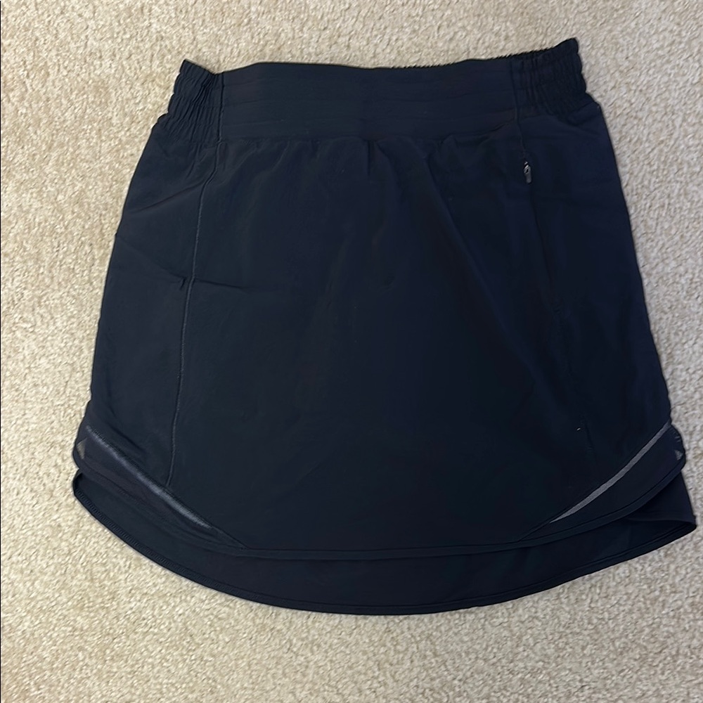Black LuLuLemon Athletic Skirt